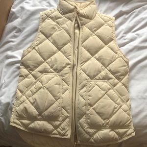 J.Crew Quilted Vest XS
